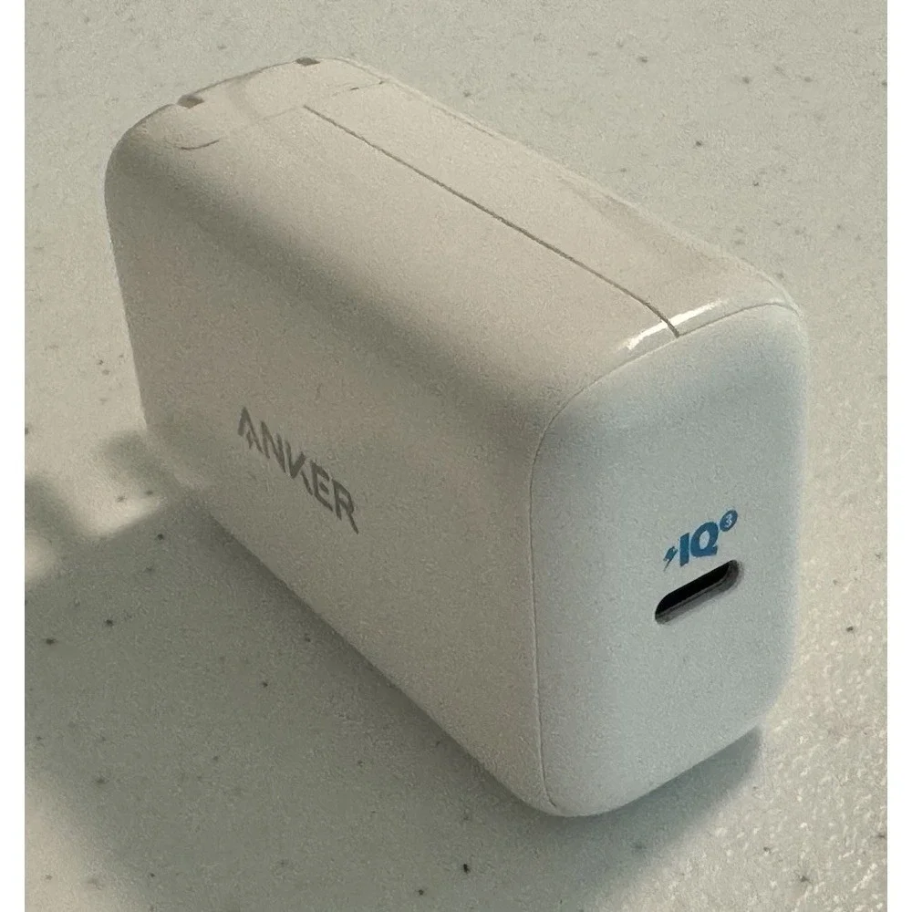 ANKER 65W PowerPort III Pod A2712 PD Fast USB-C Wall Charger Tested & Works!